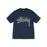 Stussy Navy Thermal T-Shirt